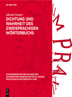 cover image of Dichtung und Wahrheit des zweisprachigen Wörterbuchs